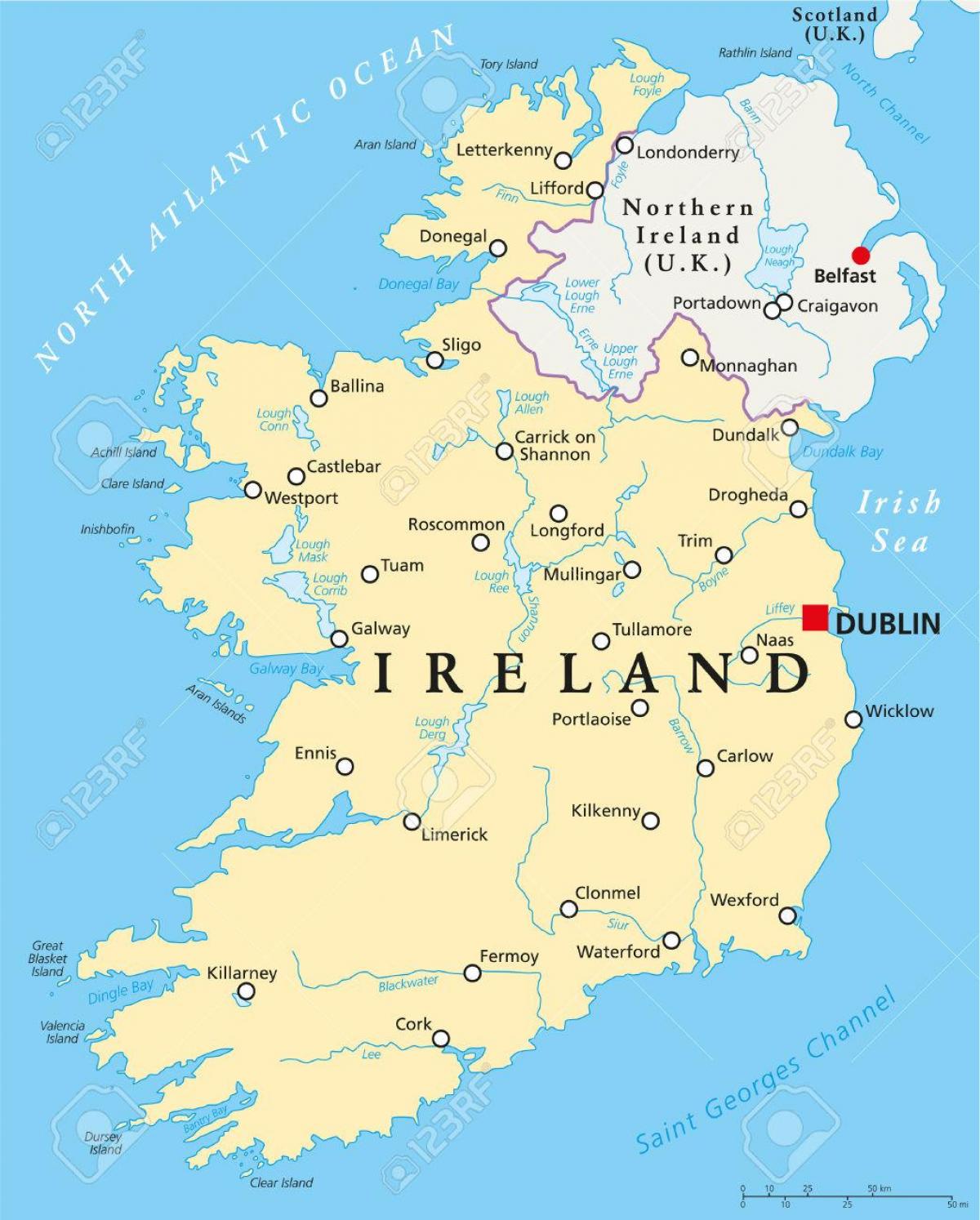 Dublin İrlanda göster