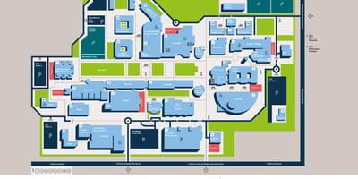 DCU kampüs haritası