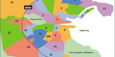 Dublin alanları haritası
