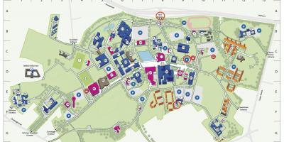 Dublin Yüksek Okulu Kampüsü harita